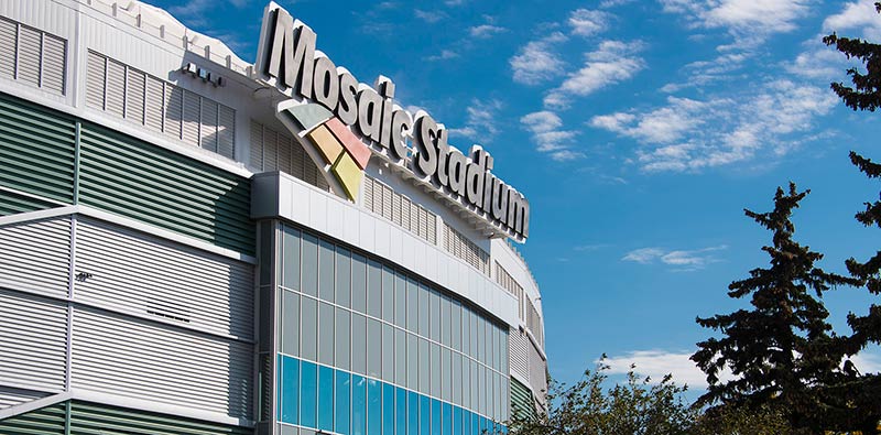 Mosaic Stadium concert venue in Regina, Saskatchewan