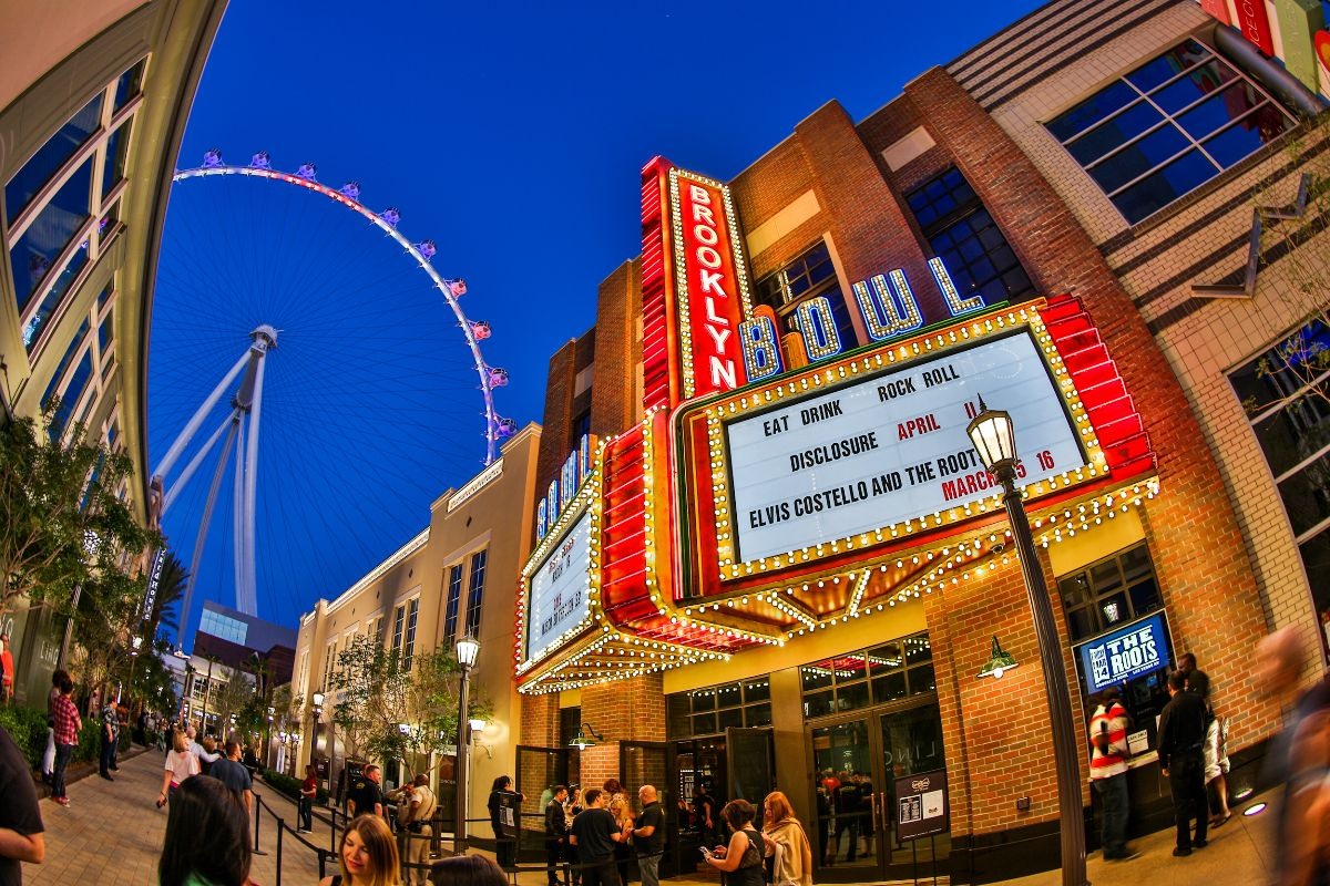 Brooklyn Bowl Las Vegas live music venue in Las Vegas, Nevada