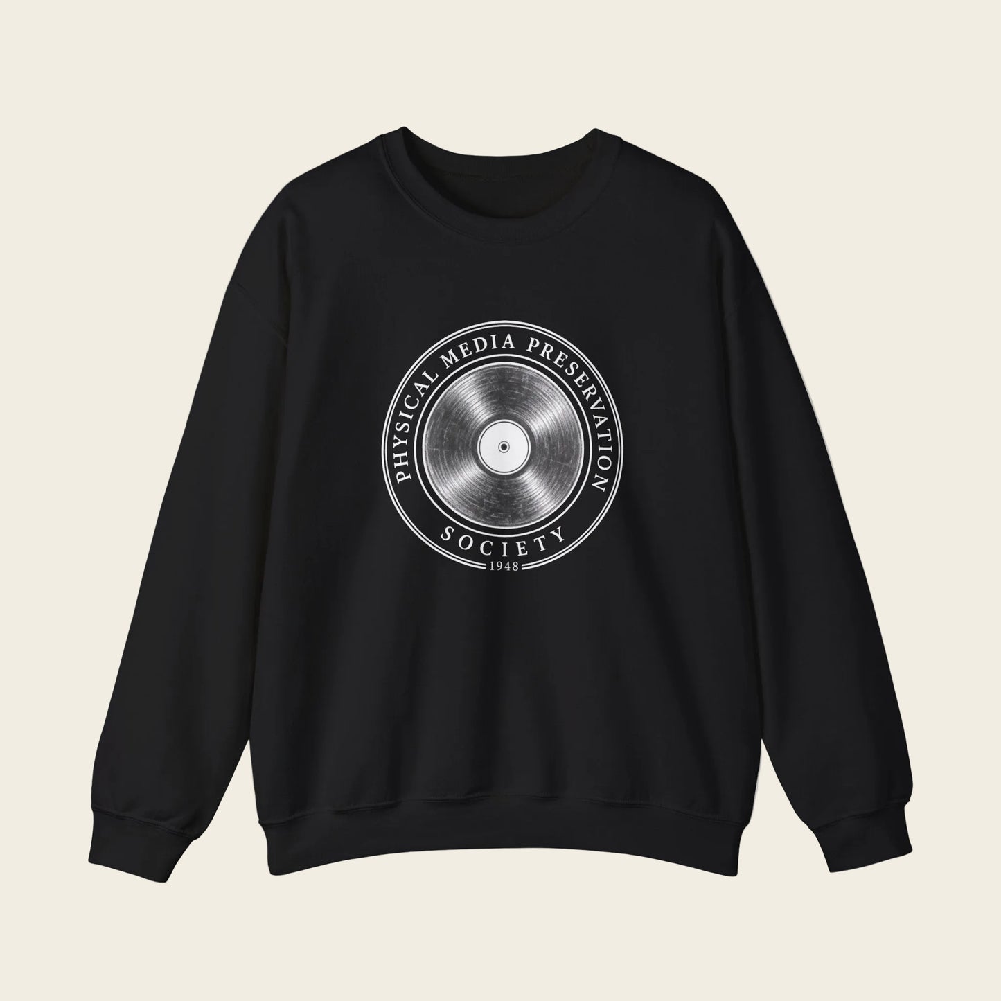 Physical Media Preservation Society Crewneck Sweatshirt