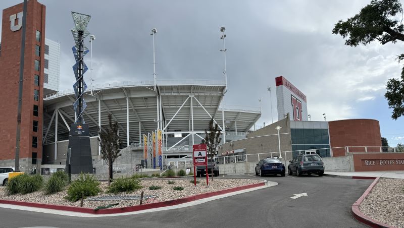 Rice-Eccles Stadium concert venue in Salt Lake City, Utah