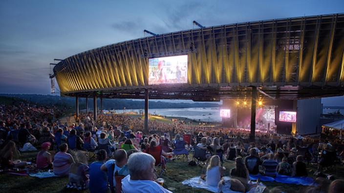 Empower Federal Credit Union Amphitheater at Lakeview concert venue in Syracuse, New York