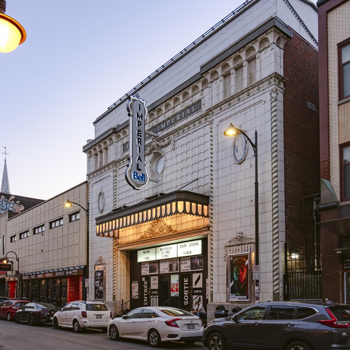 Impérial Bell live music venue in Quebec City, Quebec