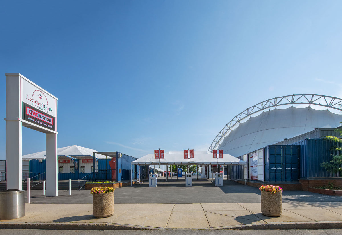 Leader Bank Pavilion concert venue in Boston, Massachusetts