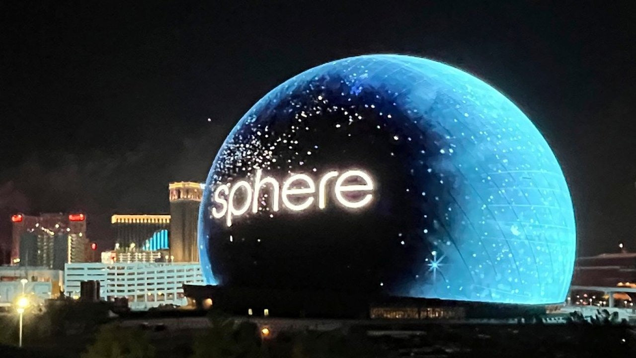 Sphere live music venue in Las Vegas, Nevada