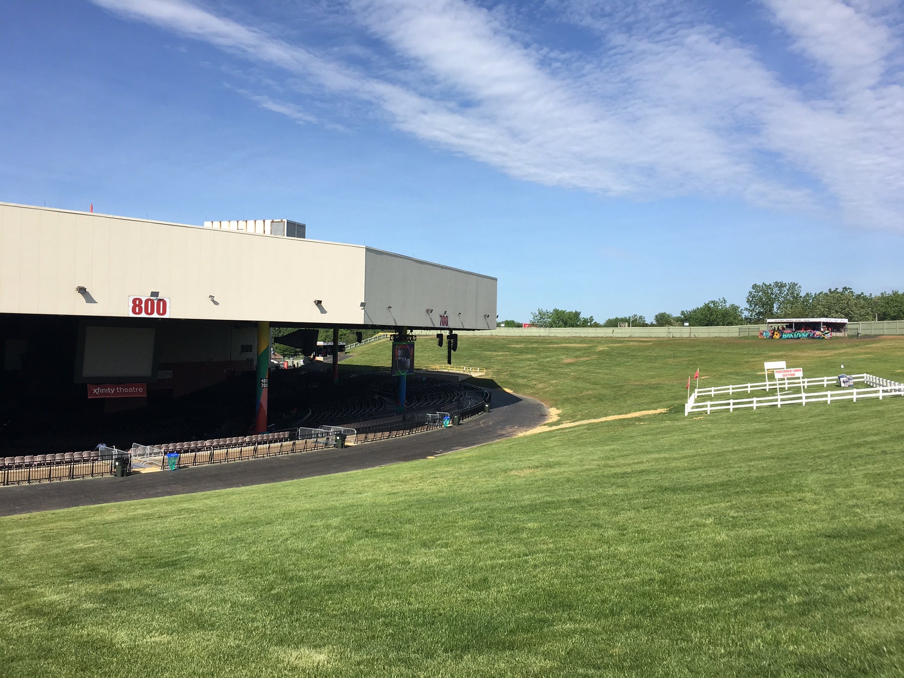 The Meadows Music Theatre concert venue in Hartford, Connecticut