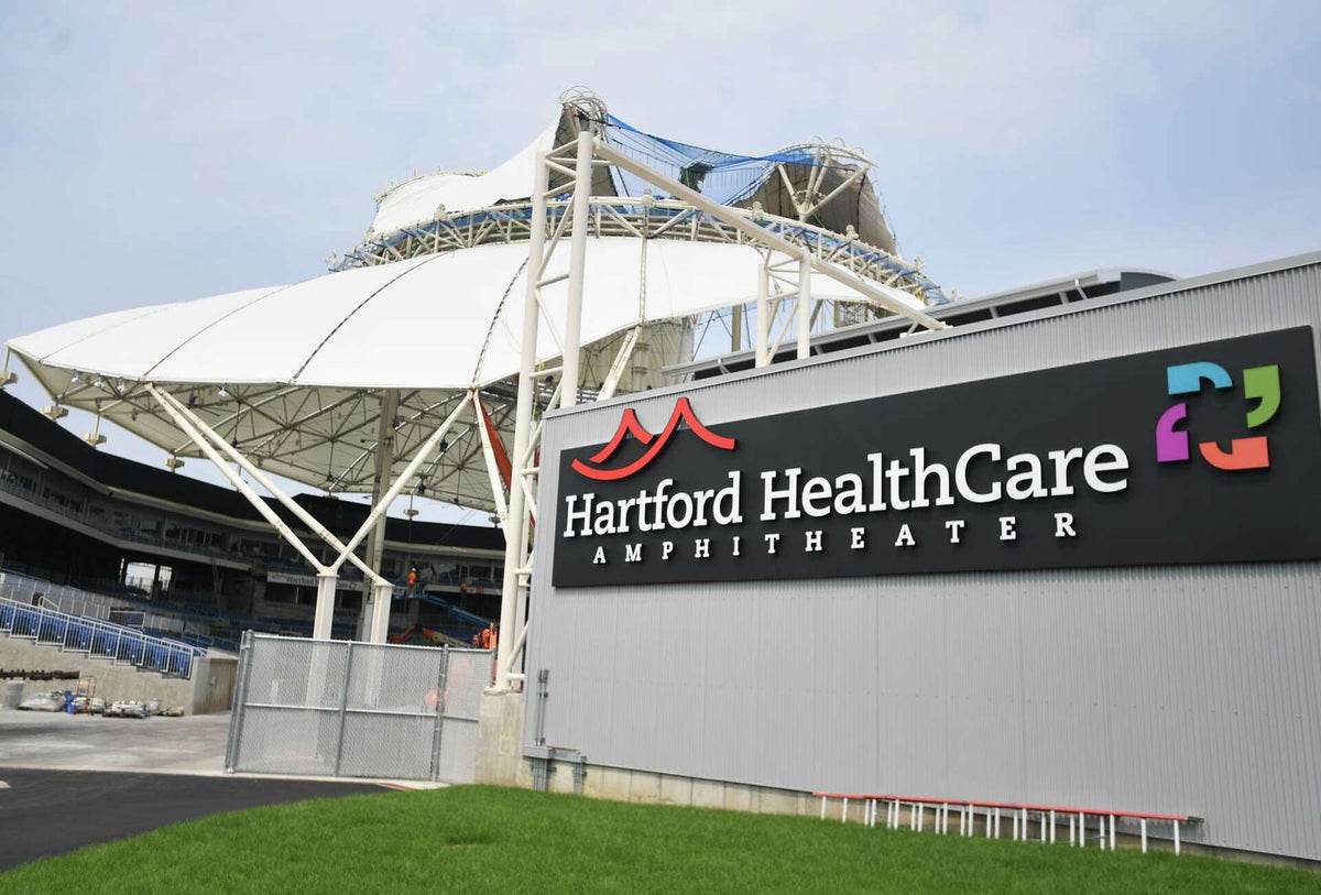 Hartford HealthCare Amphitheater concert venue in Bridgeport, Connecticut