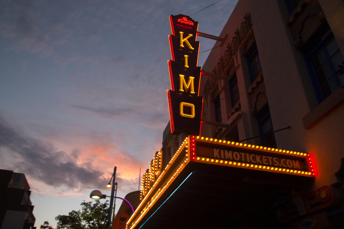 Kimo Theatre live music venue in Albuquerque, New Mexico