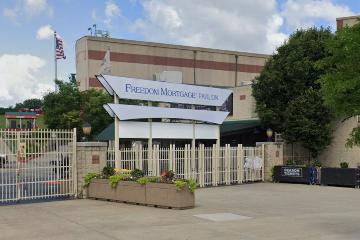 Freedom Mortgage Pavilion concert venue in Camden, New Jersey