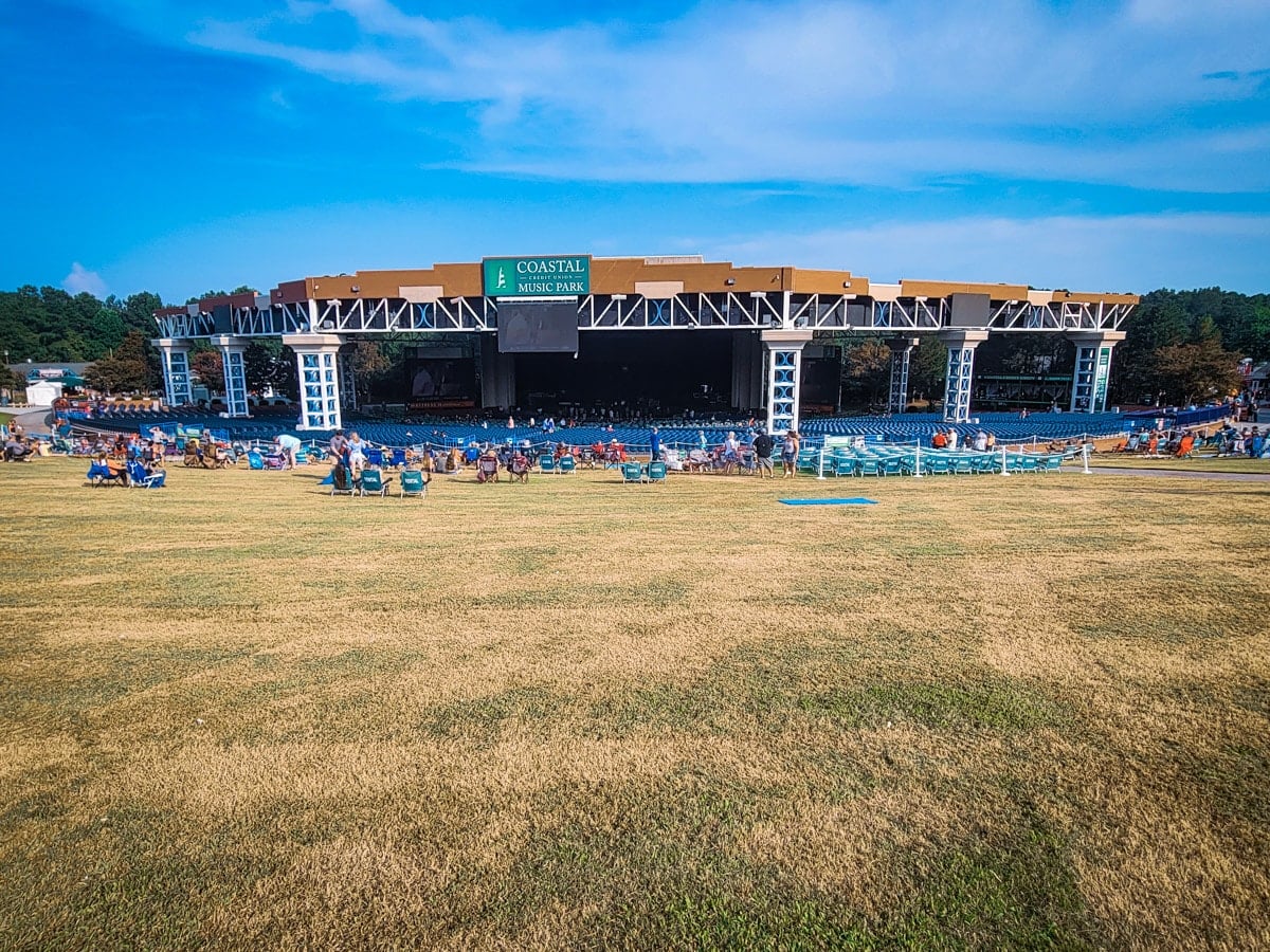 Coastal Credit Union Music Park at Walnut Creek concert venue in Raleigh, North Carolina