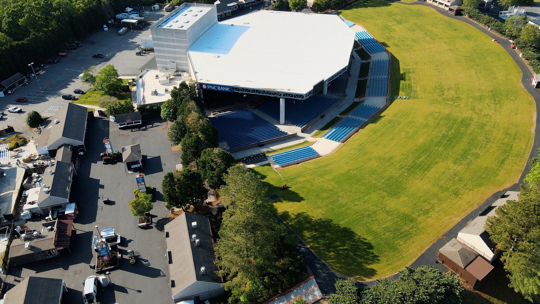 PNC Music Pavilion concert venue in Charlotte, North Carolina
