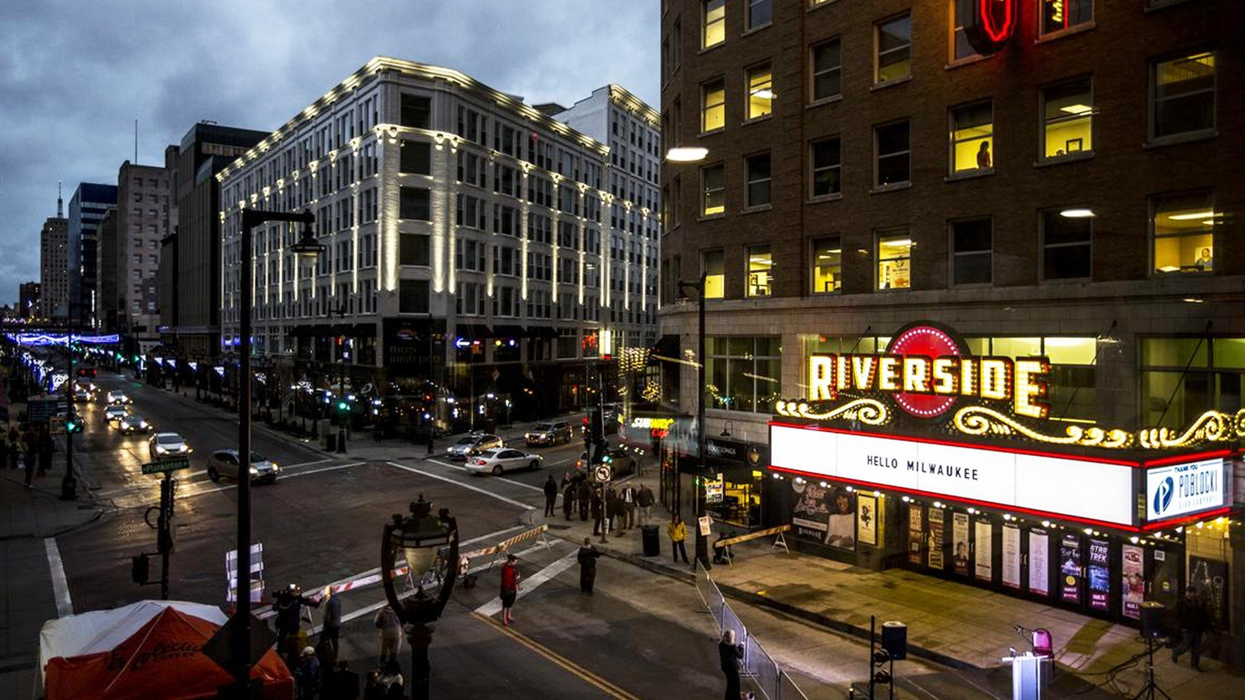 The Riverside Theater live music venue in Milwaukee, Wisconsin