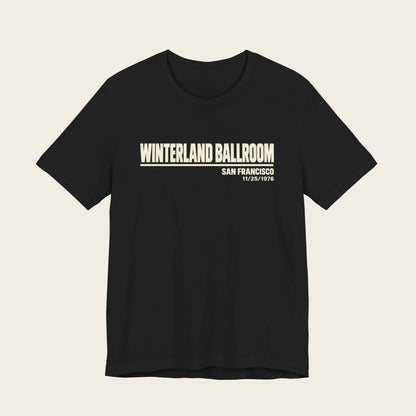 Winterland Thanksgiving 1976 Tee
