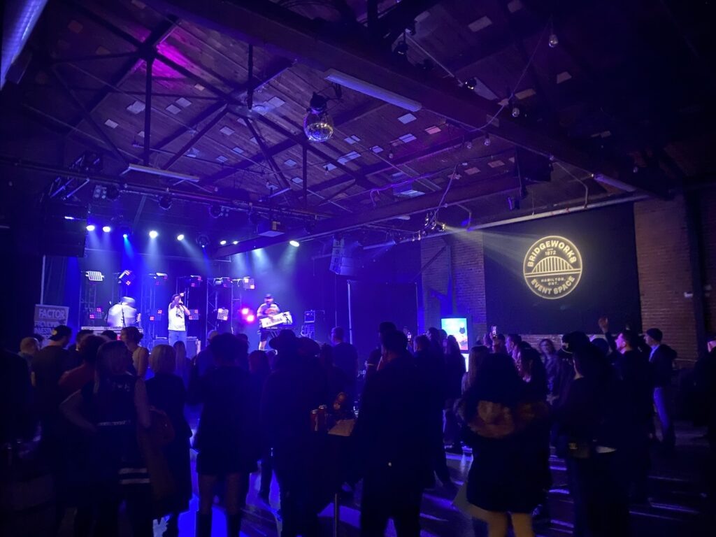 Bridgeworks live music venue in Hamilton, Ontario