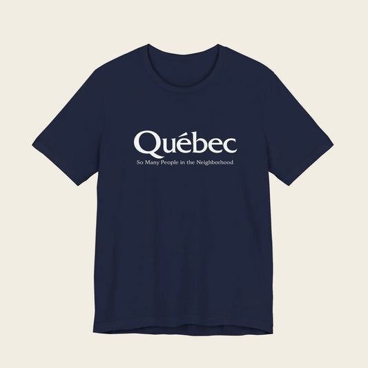 Québec Neighborhood Tee