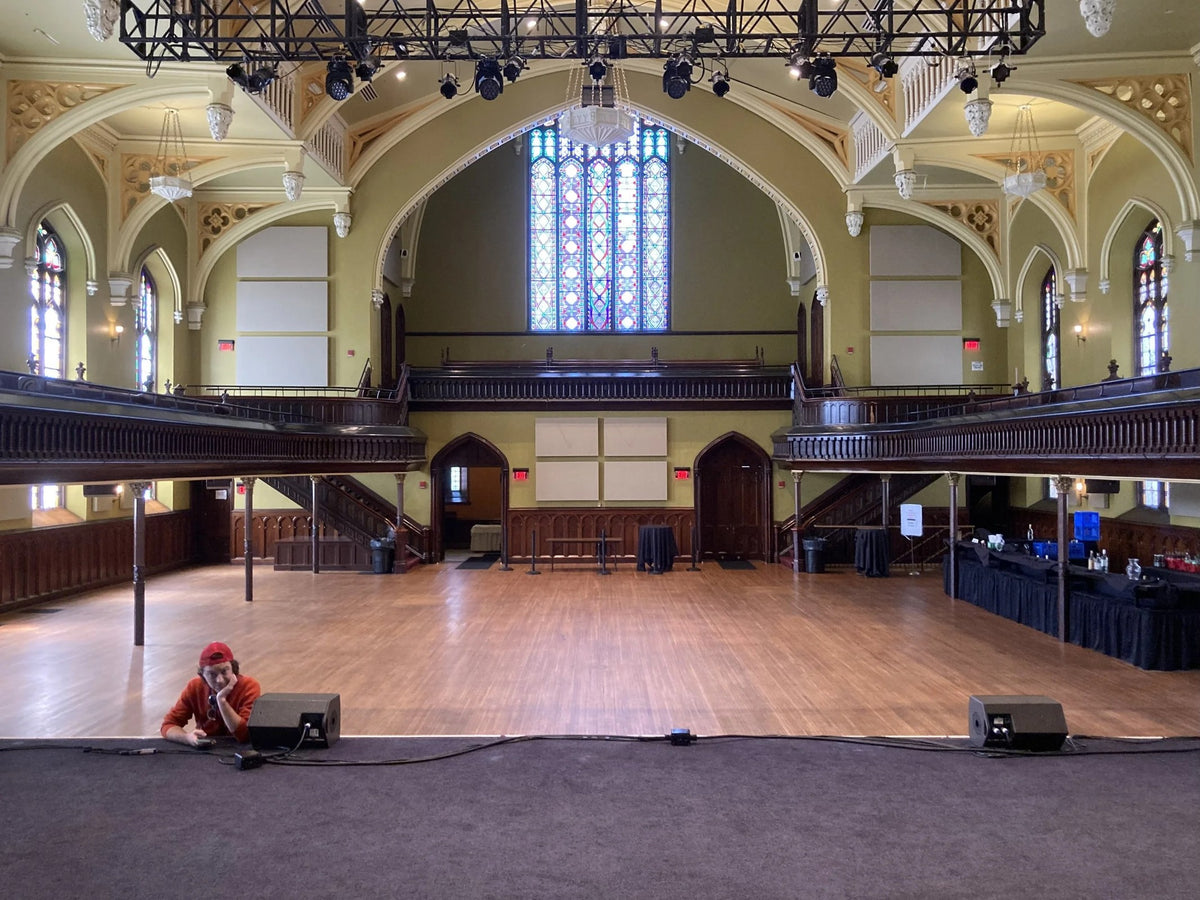 Asbury Hall at Babeville live music venue in Buffalo, New York