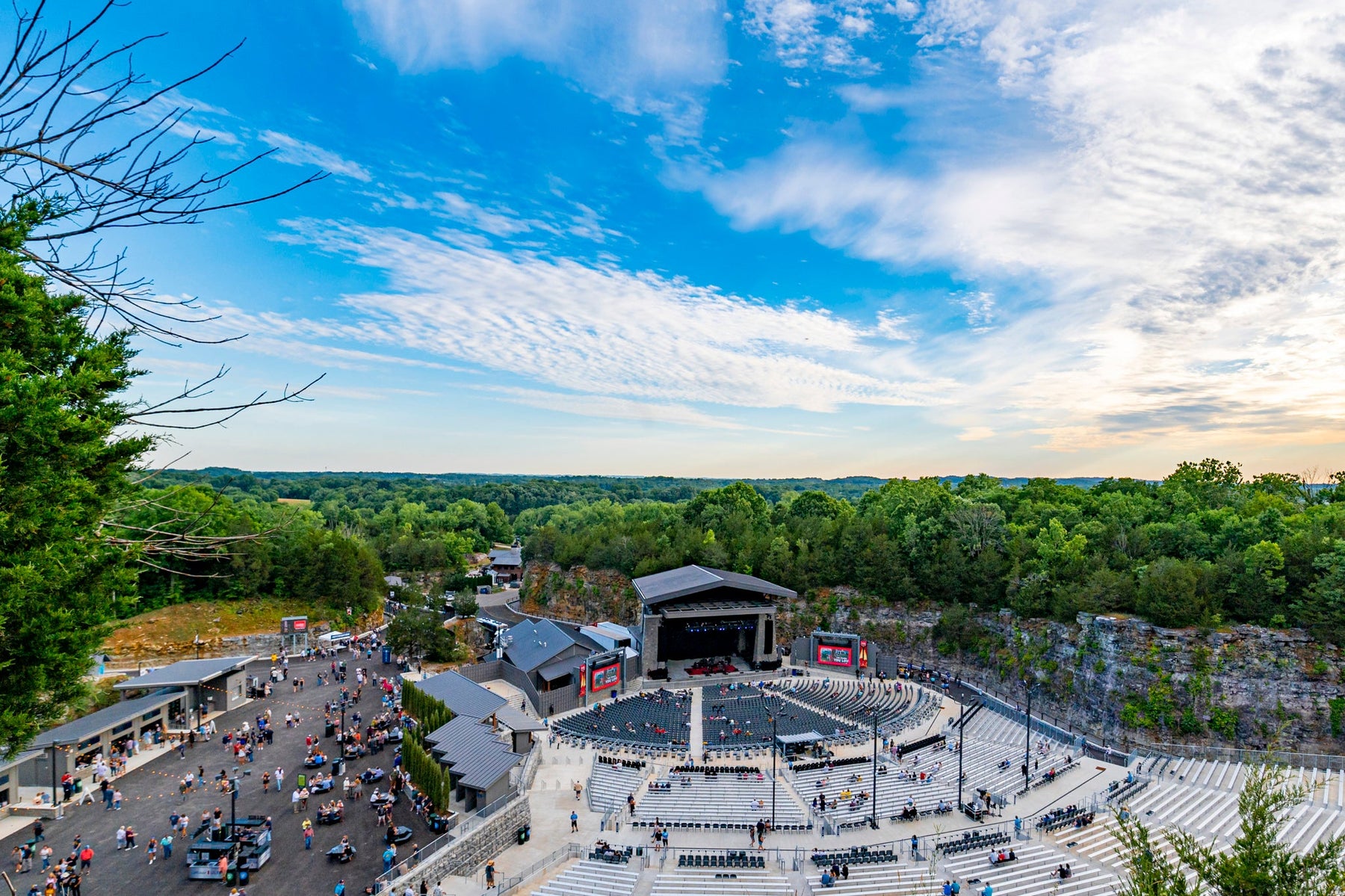 FirstBank Amphitheater concert venue in Franklin, Tennessee