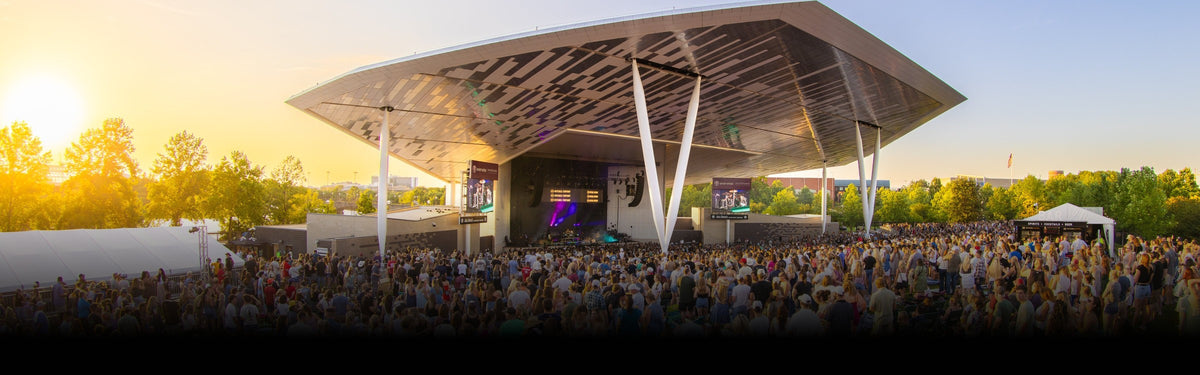 Everwise Amphitheater at White River State Park live music venue in Indianapolis, Indiana