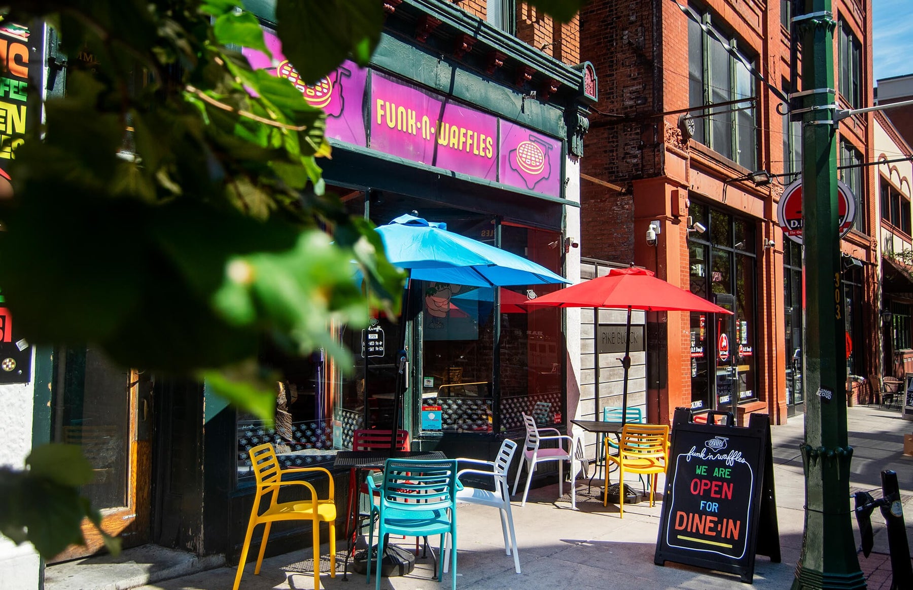 Funk 'n Waffles live music venue in Syracuse, New York
