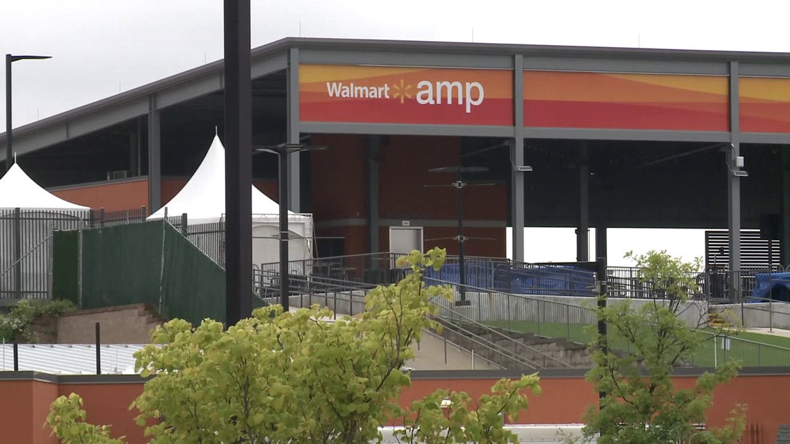 Walmart AMP concert venue in Rogers, Arkansas