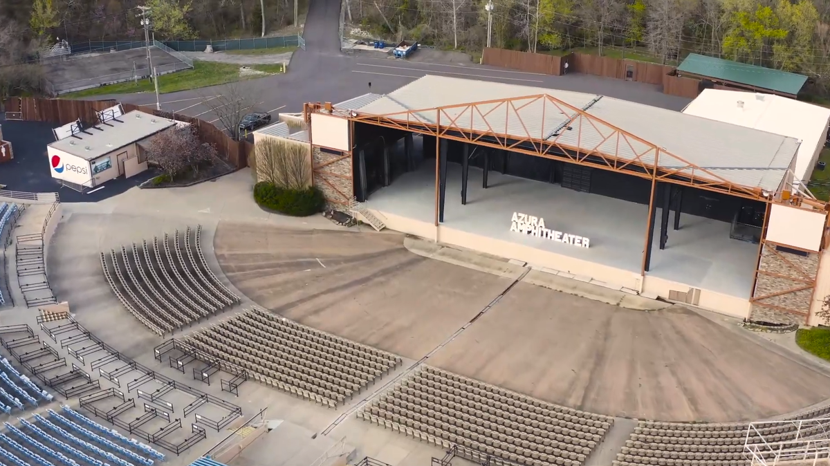 Azura Amphitheater concert venue in Bonner Springs, Kansas
