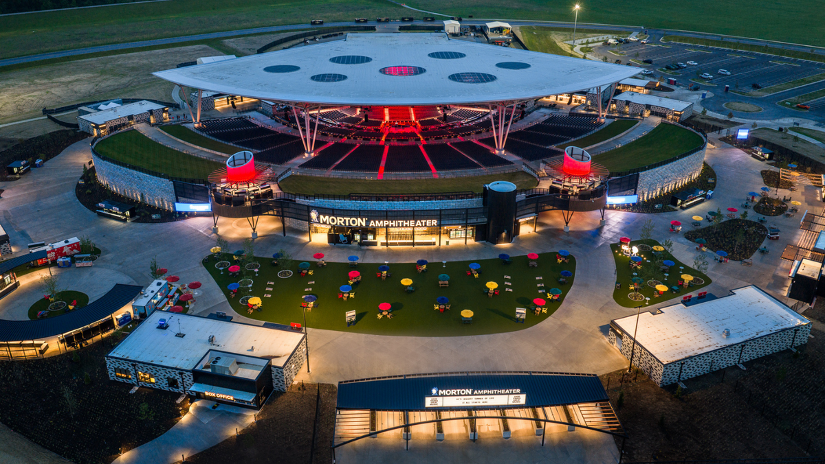 Morton Amphitheater concert venue in Riverside, Missouri