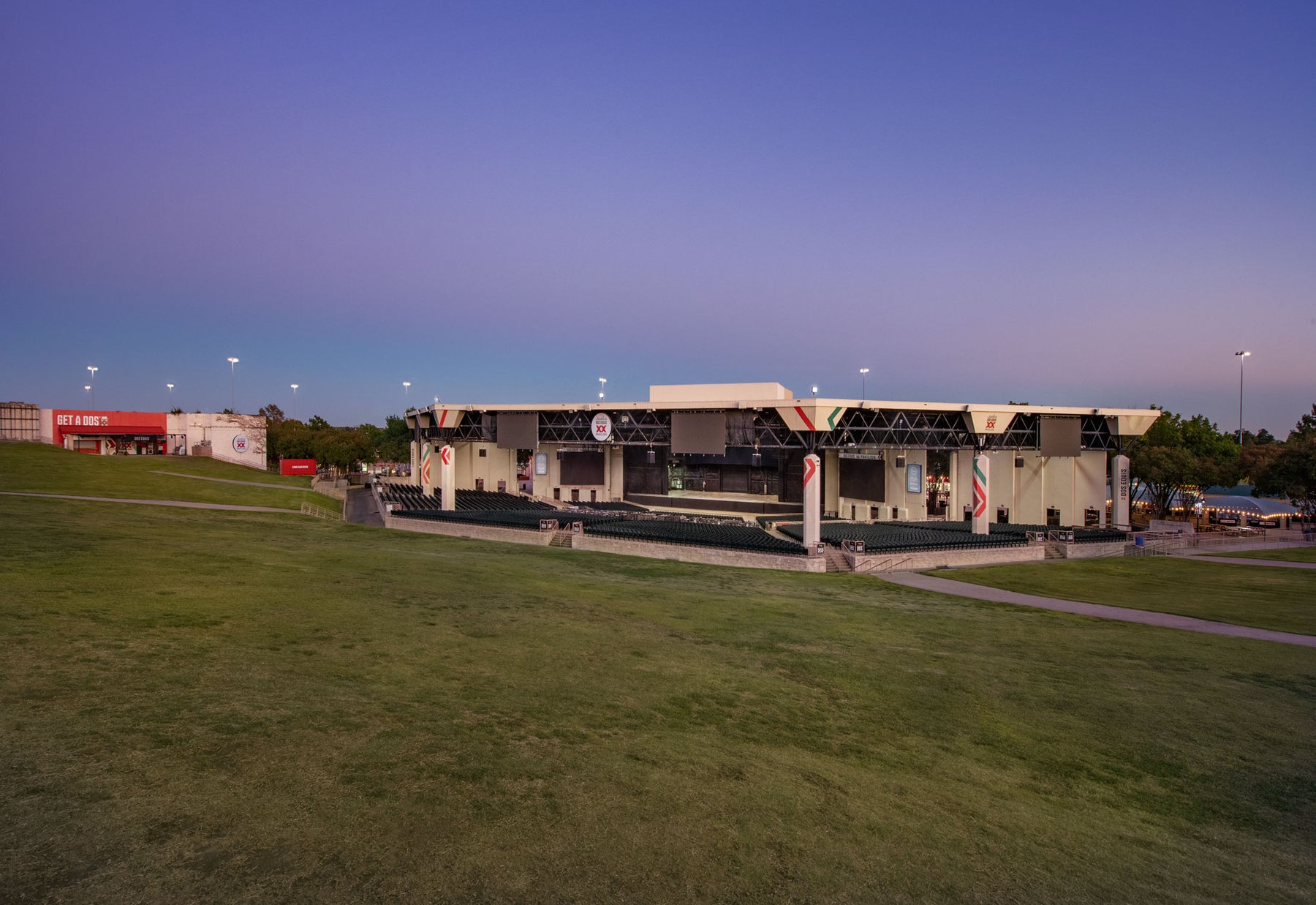 Dos Equis Pavilion concert venue in Dallas, Texas