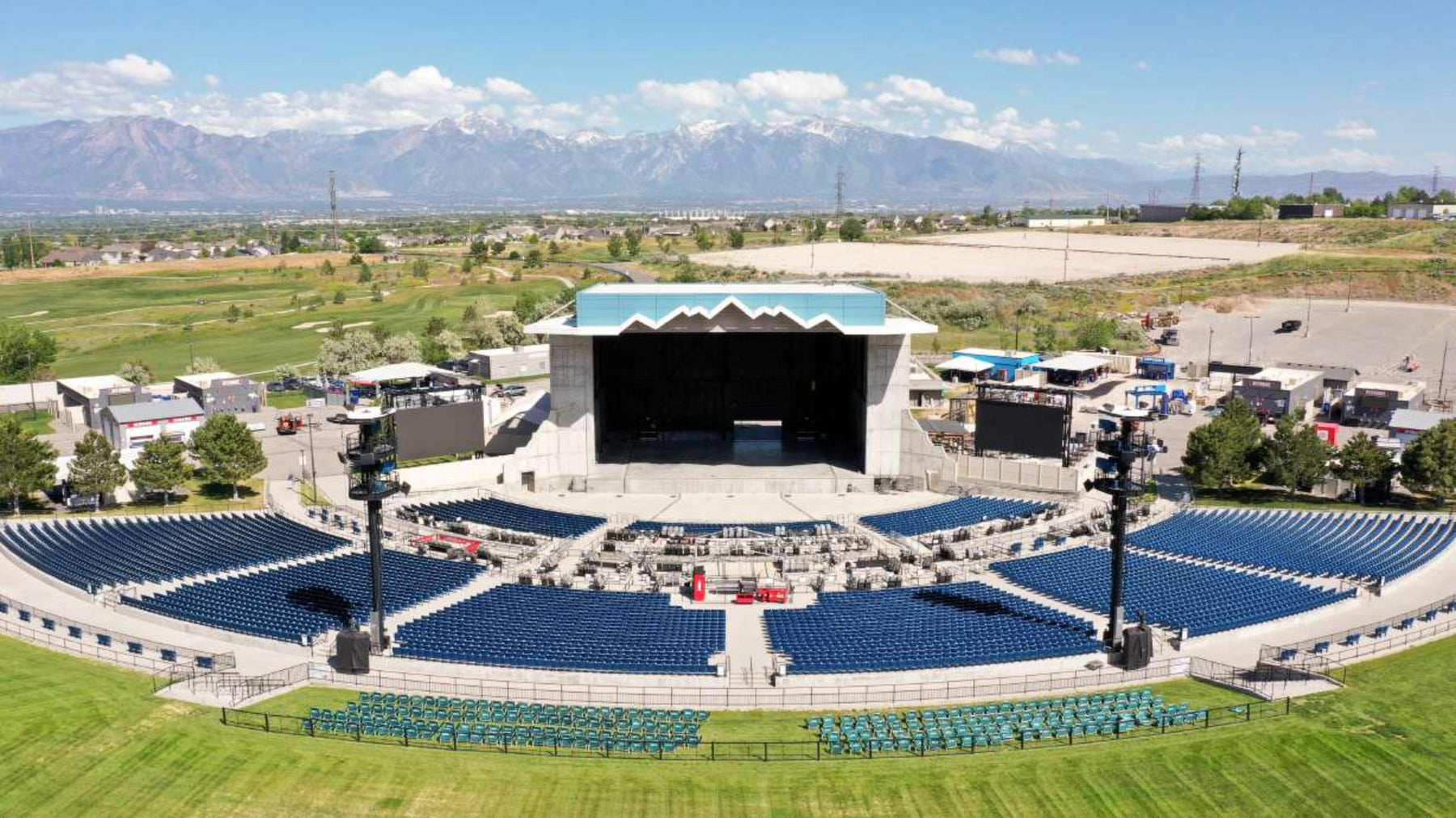 Utah First Credit Union Amphitheatre concert venue in West Valley City, Utah