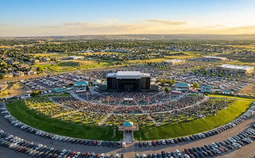 First Financial Credit Union Amphitheater concert venue in Albuquerque, New Mexico