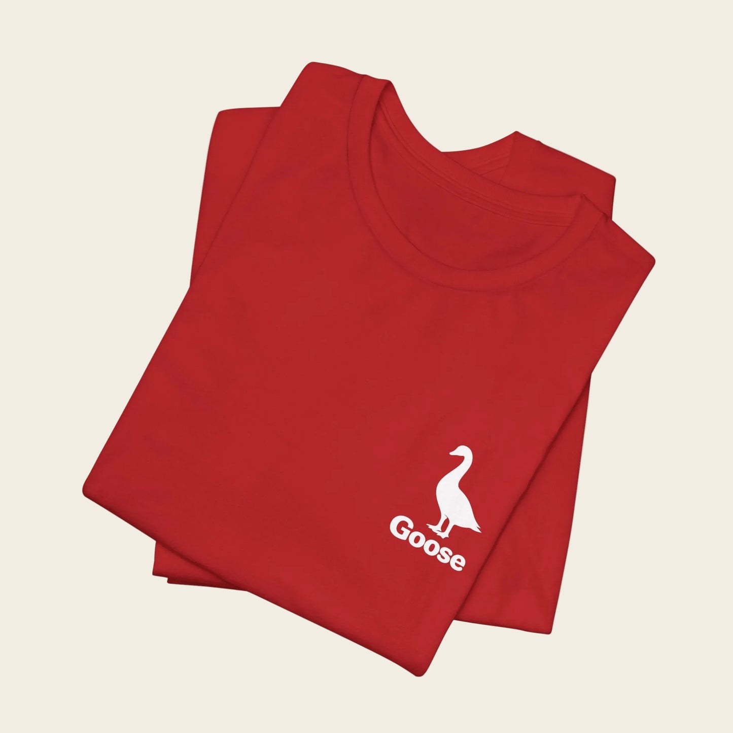 Goose Pocket Print Tee