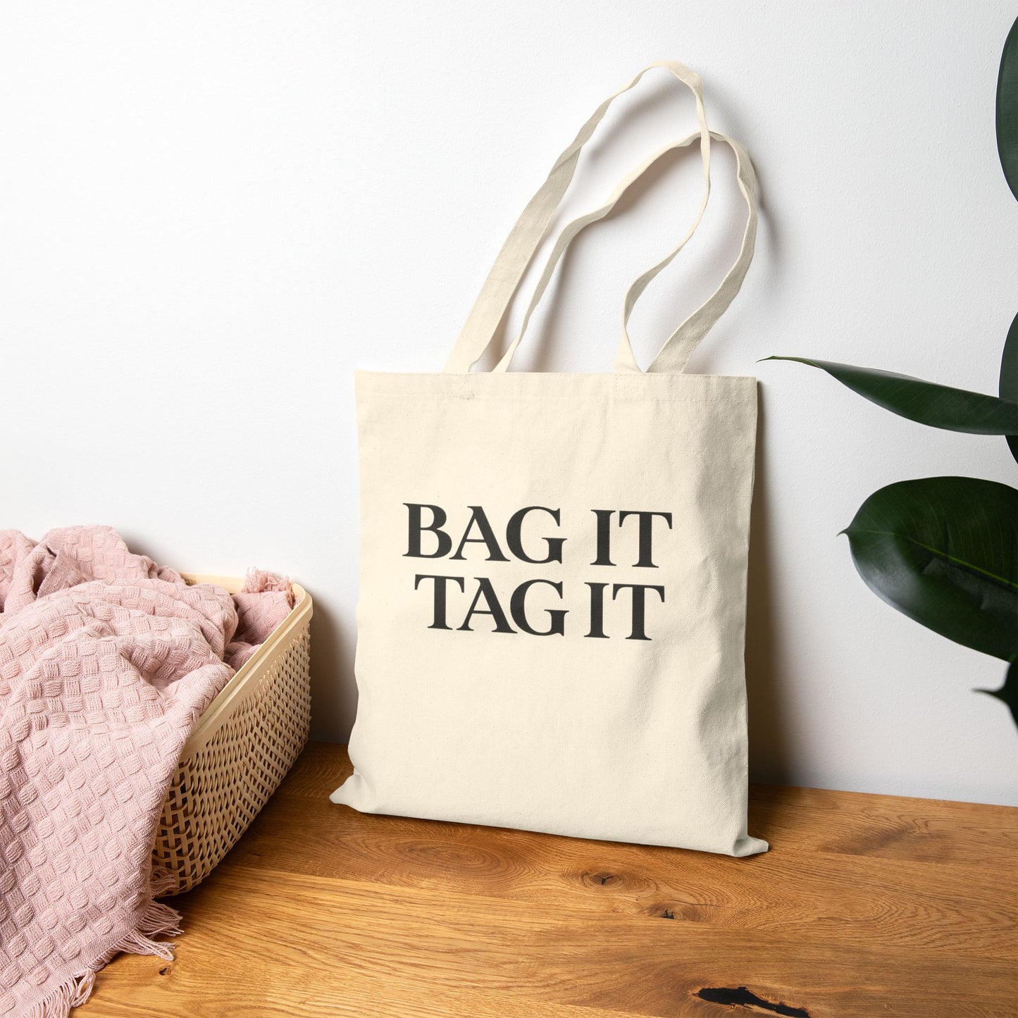 Bag It Tag It Tote