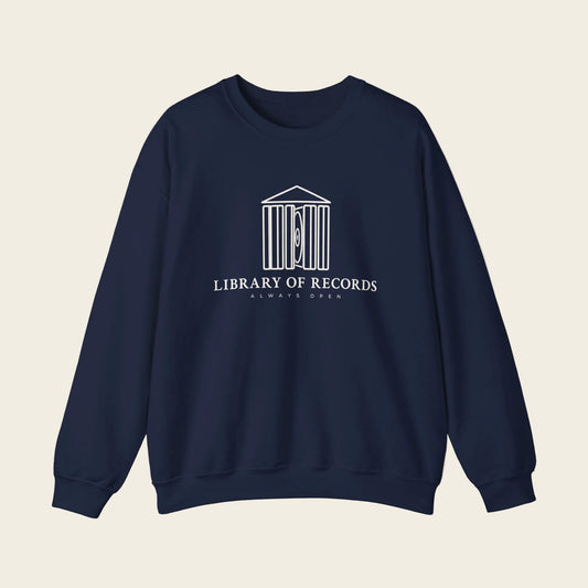Library of Records Crewneck Sweatshirt