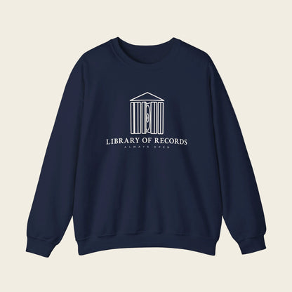 Library of Records Crewneck