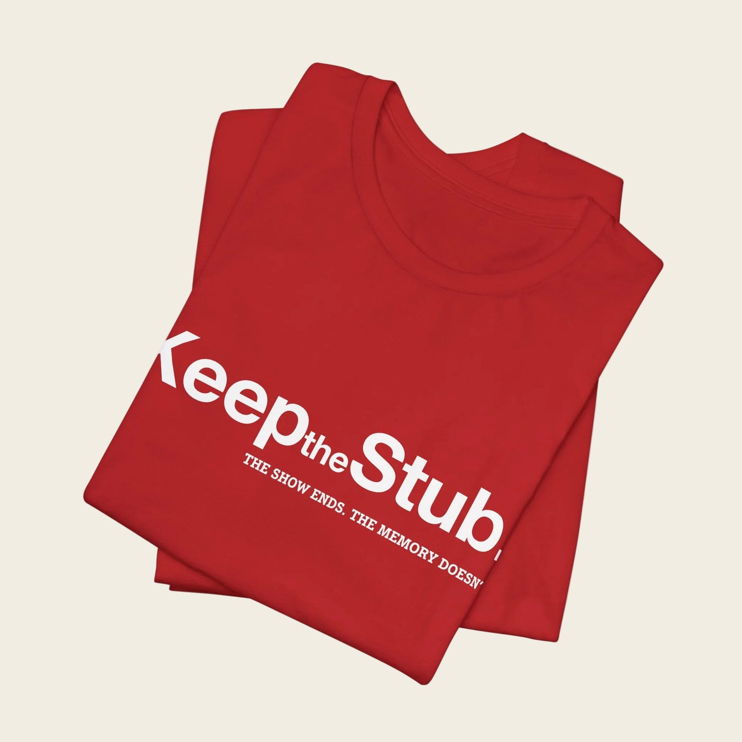 Keep the Stub Tee