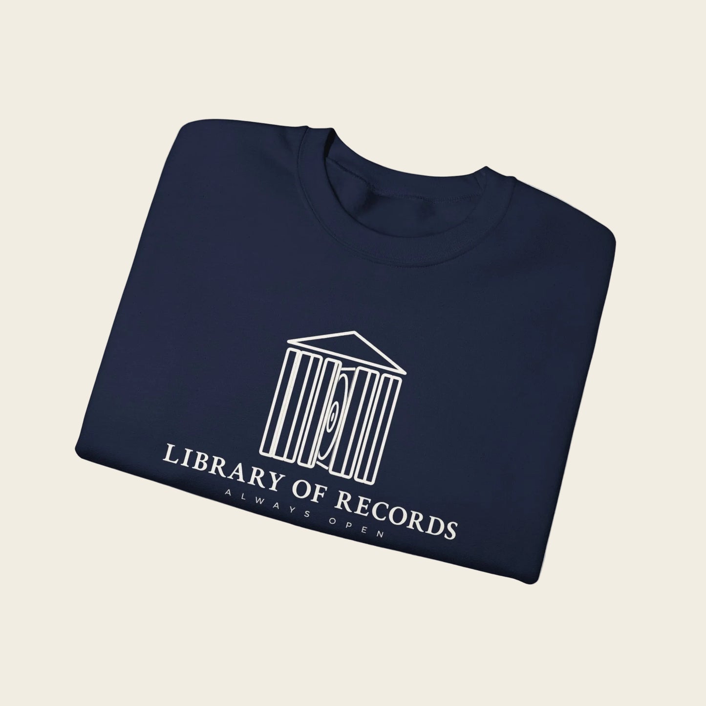 Library of Records Crewneck Sweatshirt