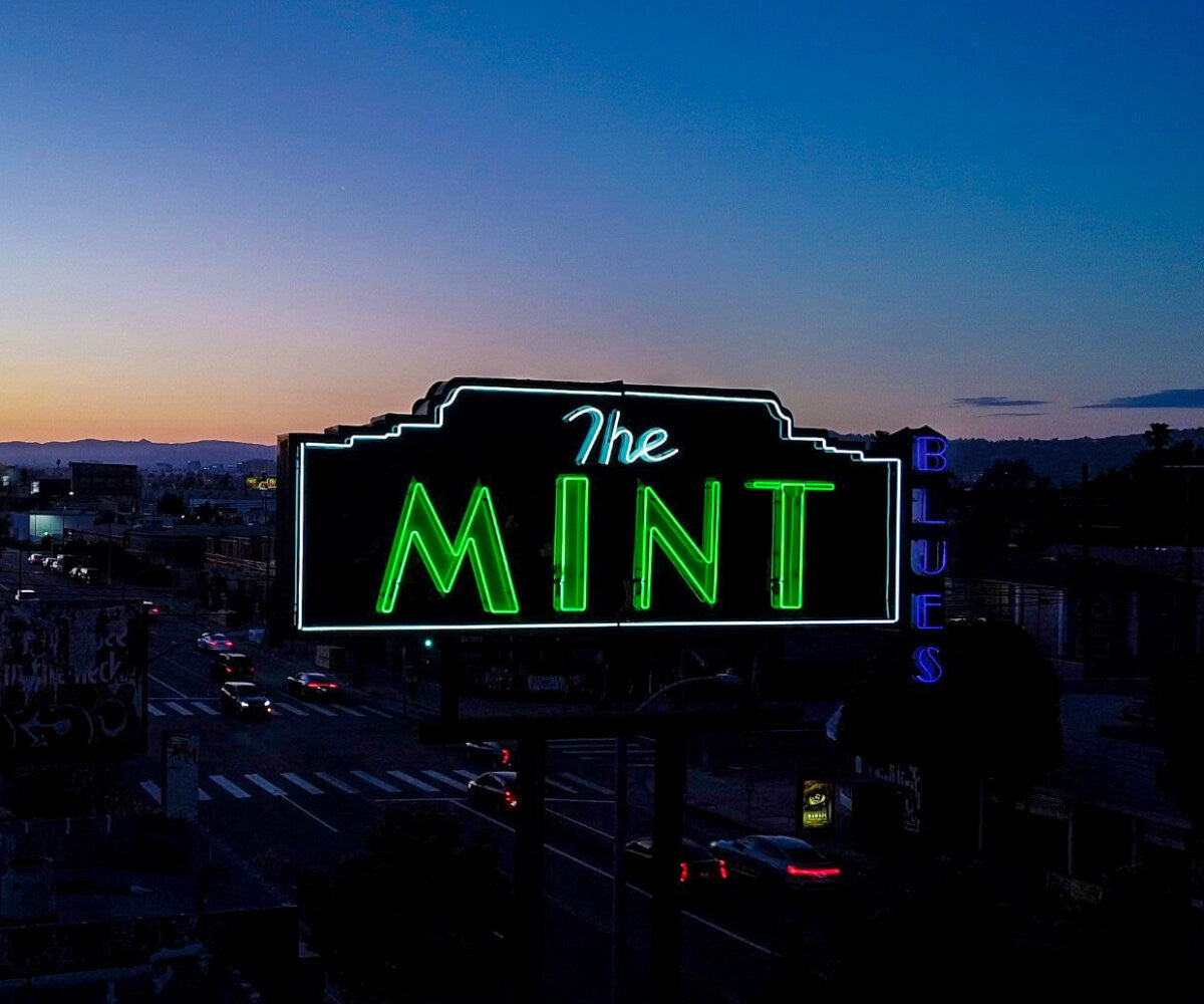 The Mint live music venue in Los Angeles, California