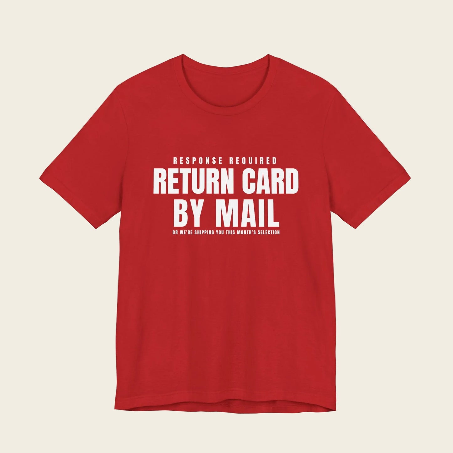 Columbia House Return Card Tee