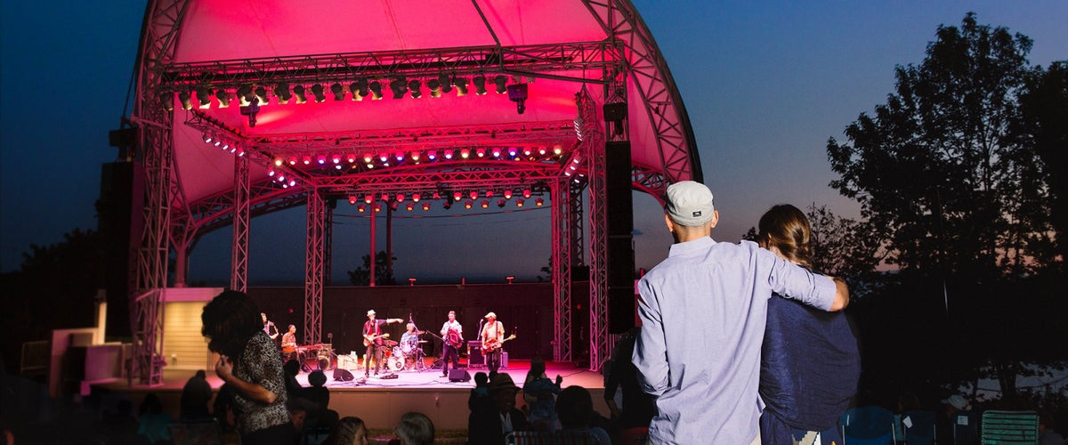 Levitt Pavilion Westport live music venue in Westport, Connecticut