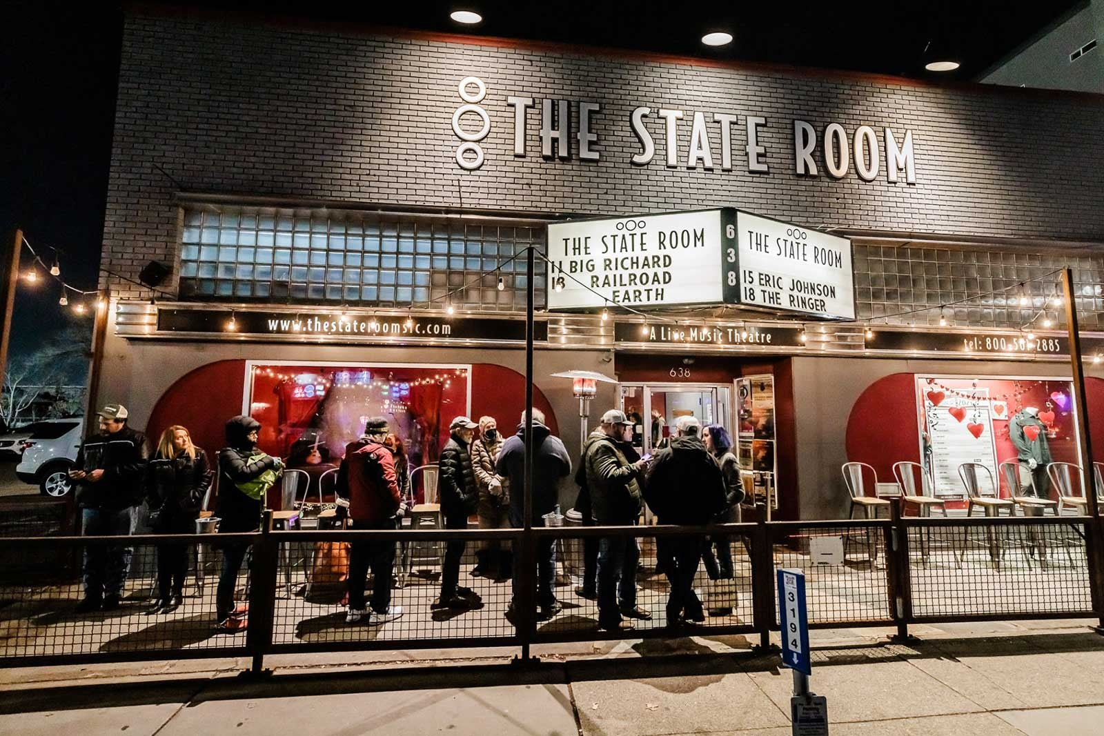 The State Room live music venue in Salt Lake City, Utah