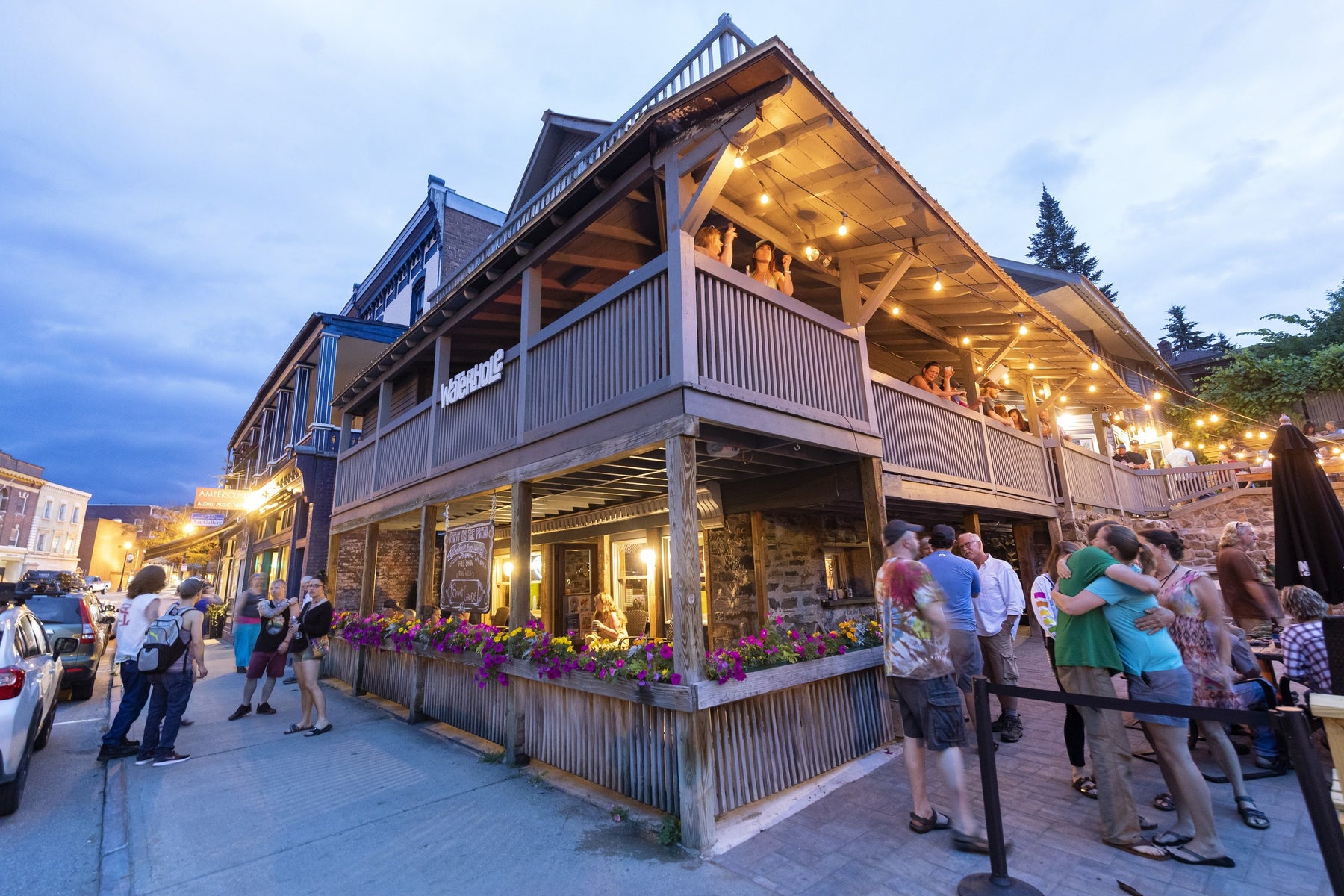 Waterhole Music Lounge live music venue in Saranac Lake, New York