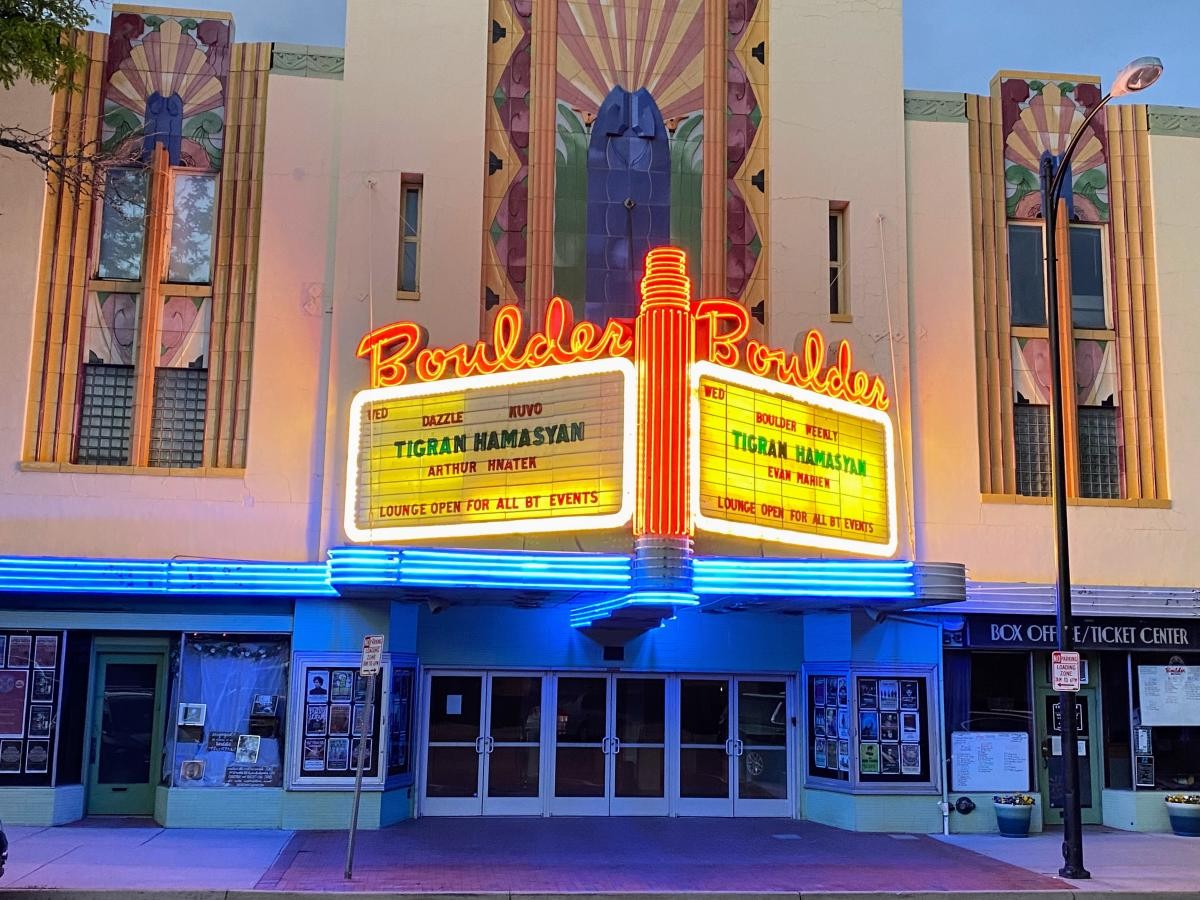 Boulder Theater live music venue in Boulder, Colorado