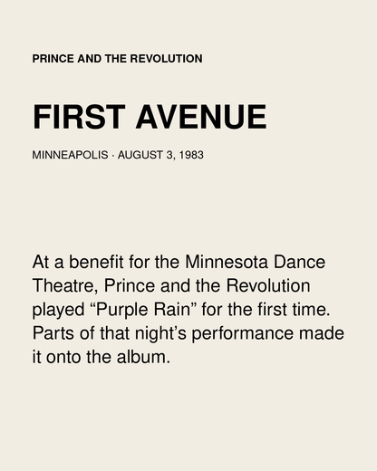 First Avenue 1983 Tee