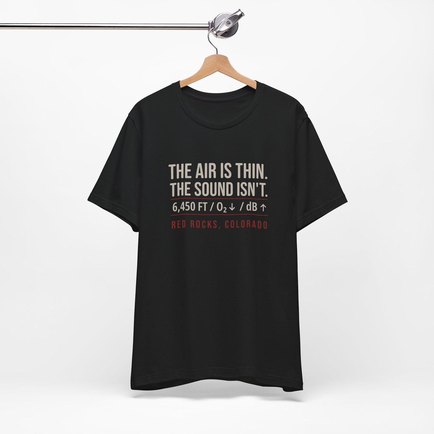 Red Rocks Thin Air Tee