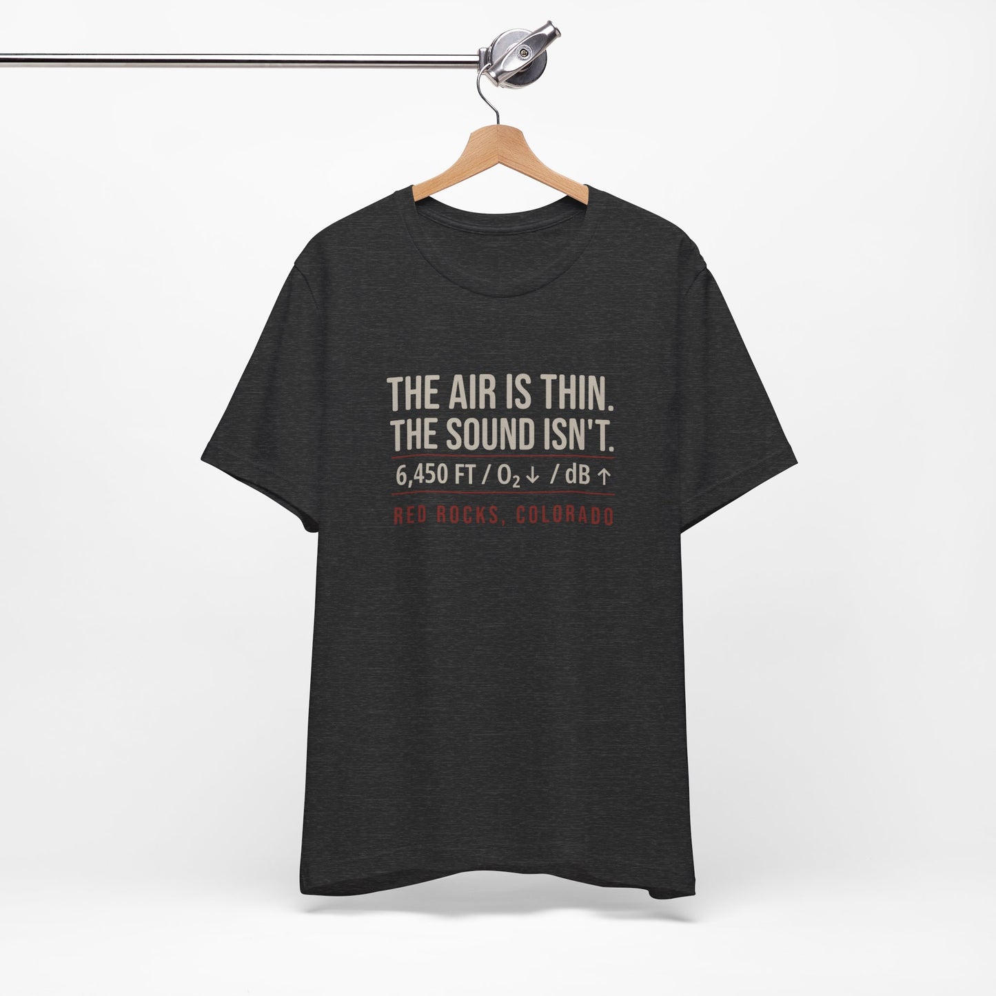 Red Rocks Thin Air Tee