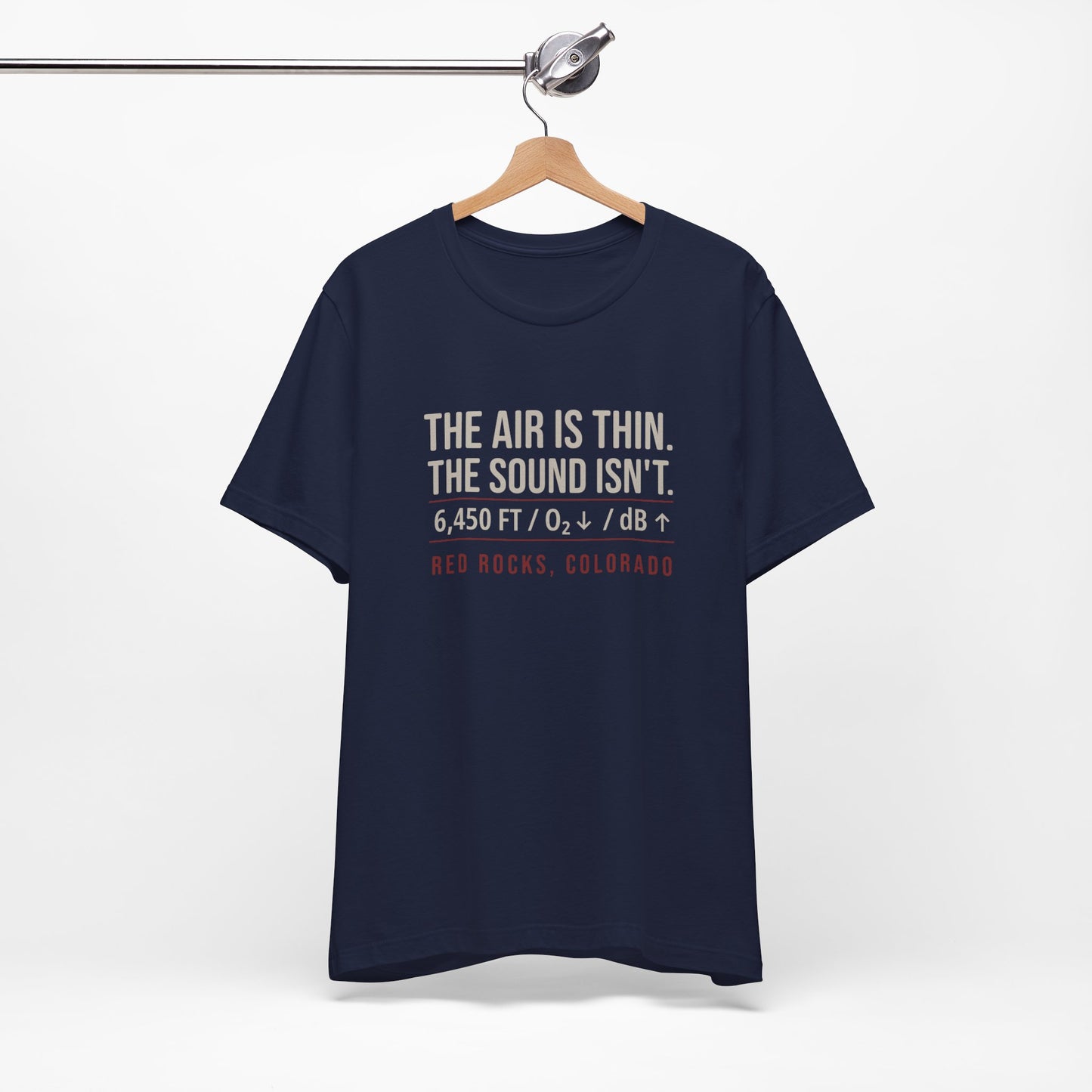 Red Rocks Thin Air Tee