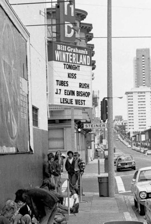 Winterland Ballroom in San Francisco