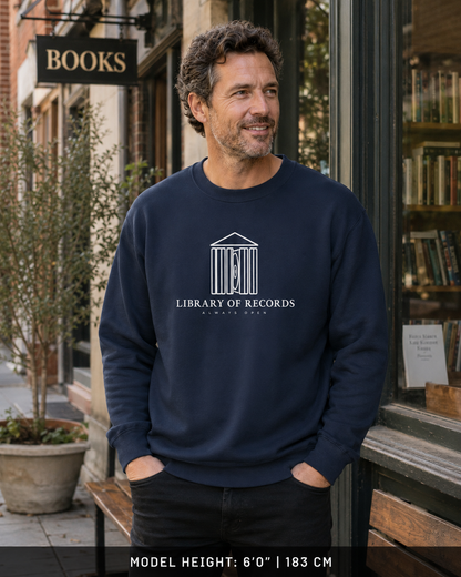Library of Records Crewneck