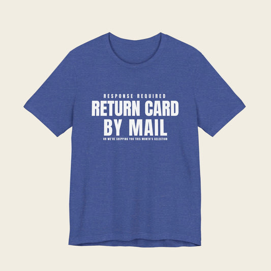 Columbia House Return Card Tee