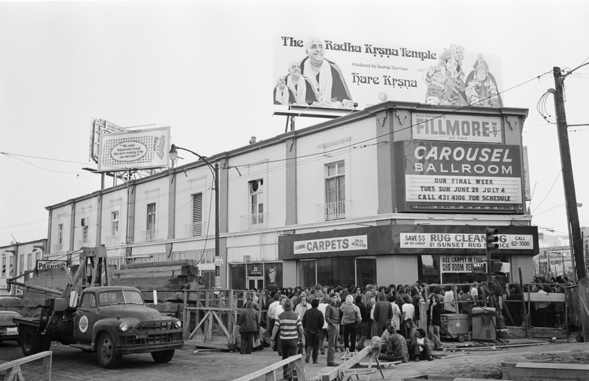 Fillmore West in San Francisco