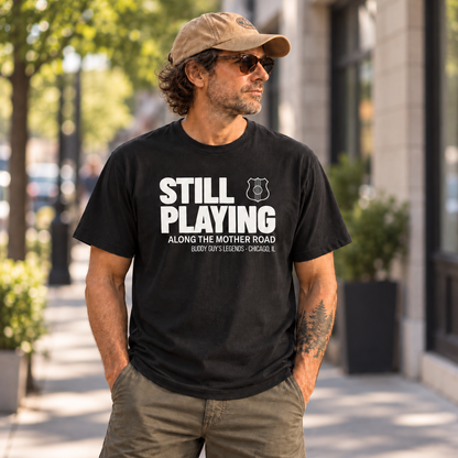 Still Playing: Buddy Guy’s Legends Route 66 Tee