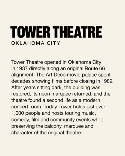 Still Playing: Tower Route 66 Tee